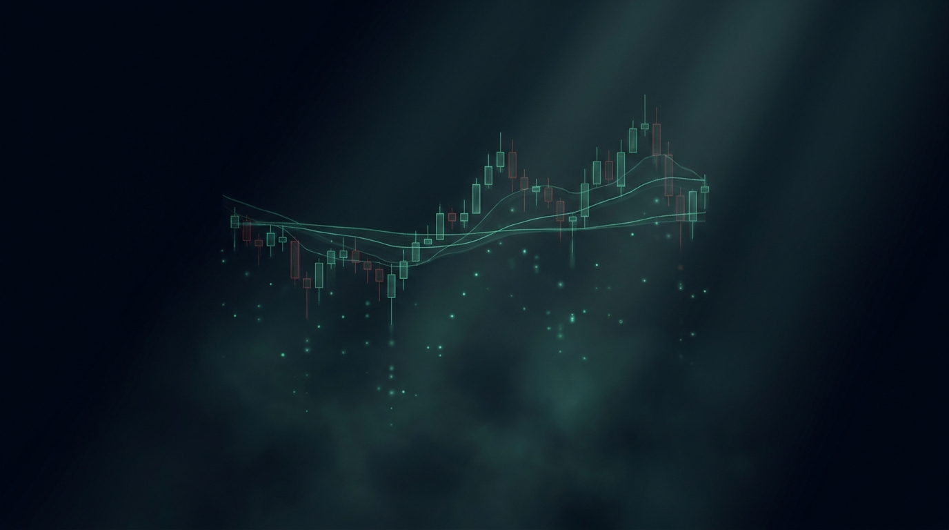 A cinematic photograph of a bored trader slumped at a quiet desk with flat charts, representing boredom as a trading risk